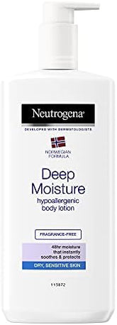 Neutrogena Norwegian Formula Deep Moisture Body Lotion: 48-Hour Hydration for Dry Skin