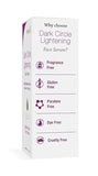 Hyalogic Dark Circle Lightening Face Serum - Hyaluronic Acid, Eveseryl & Regu-Age, 1oz