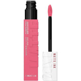 Maybelline Super Stay Matte Ink Pink Lipstick - 125 Inspirer, Long-Lasting Matte Finish