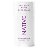 Native Deodorant - Natural, Vegan, Gluten-Free, Cruelty-Free - Lavender & Rose