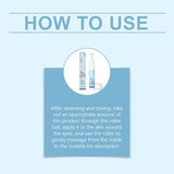 ALMEKAQUZ Caffeine Eye Cream for Puffiness & Circles - Morning Under-Eye Skincare, Hydration & Eye Serum