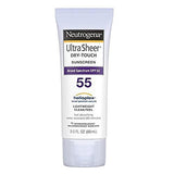 Neutrogena Ultra Sheer Dry-Touch Sunscreen SPF 55 - 3 Ounces (Pack of 2)