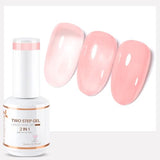 Nicedeco UV/LED Gel Polish - Salon-Grade 2-Step System with Removable Wear