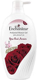 Enchanteur Rose Oud Amour Shower Gel (550ml) - Luxurious Floral Shower Experience