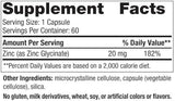 Nordic Naturals Zinc Glycinate: Highly Absorbable Zinc for Optimal Wellness (60 Capsules)