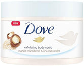 Dove Exfoliating Body Polish - Macadamia & Rice Milk - 225ml