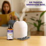 USDA Certified 100% Pure Organic Lavender Essential Oil (30ml) - For Aromatherapy, Sleep & Skin