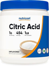 Nutricost Citric Acid Powder (1LB) - Non-GMO & Gluten-Free