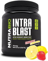 NutraBio Intra Blast: Intra-Workout Amino Fuel (Strawberry Lemon Bomb)