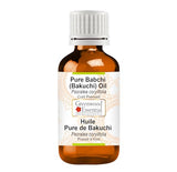 Greenwood Essential Pure Bakuchi Oil (Babchi Oil) - 100% Natural Therapeutic Grade, Cold Pressed for Skin & Personal Care, 15ml
