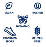 NUUN Sport Electrolytes Hydration Tablets Bundle - 4 Tubes (40 Tablets) + Reflective Shoe Laces (Tri-Berry & Lemon Lime)