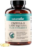 NatureWise, Omega-3 Plus Vitamin E, 360 Softgels