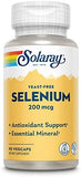 Solaray Selenium 200mcg - 90 VegCaps