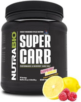 NutraBio Labs Raspberry Lemonade Super Carb Supplement (1.8lb)