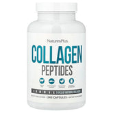 NaturesPlus Collagen Peptides - Multi-Sourced Total Body Support, 240 Capsules (Economy Size)