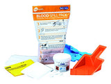 2 Pack Mini Bodily Fluids Biohazard Spill Kit - Compact & Disposable