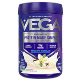 Vega Protein Powder Vanilla - 9.2oz Portable Plant-Based Nutrition