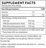 THORNE Super EPA - Omega-3 Fatty Acids EPA 425mg & DHA 270mg Supplement - Support Brain, Cardiovascular, Joints & Skin - Gluten, Dairy & Soy-Free - 90 Gelcaps