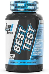 BPI Sports Best Test - Testosterone Booster for Men - Muscle Recovery, Testosterone Support Supplement, Natural Stamina, Energy Increase & Metabolism Support - 30 Servings
