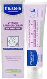 Mustela 1 2 3 Vitamin Barrier Cream (100ml) - Protects & Soothes Baby's Skin