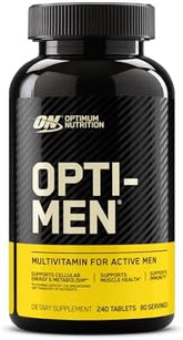 Optimum Nutrition, Opti-Men®, Multivitamin For Active Men, 240 Tablets