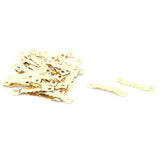 Aexit Gold Tone Metal Sawtooth Picture Frame Hangers - 25 Pack