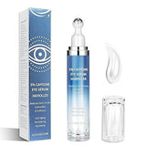 ALMEKAQUZ Caffeine Eye Cream for Dark Circles & Under-Eye Puffiness, 360° Massage Roller Ball, Morning Skincare