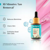Pilgrim 25% AHA + 2% BHA + 5% PHA Peeling Solution - 30ml | Exfoliating Face Peel for Glowing Skin & Pore Cleansing