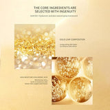 Gold Foil Hyaluronic Acid Face Serum - Anti-Aging 24K Serum for Dark Spots, Deep Hydration