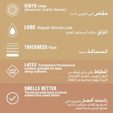 Durex Real Feel Condoms - Ultra-Thin Skin-On-Skin Sensation for Men, Pack of 10