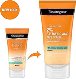 Neutrogena Clear & Defend Facial Scrub: Exfoliating Cleanser for Clear Skin