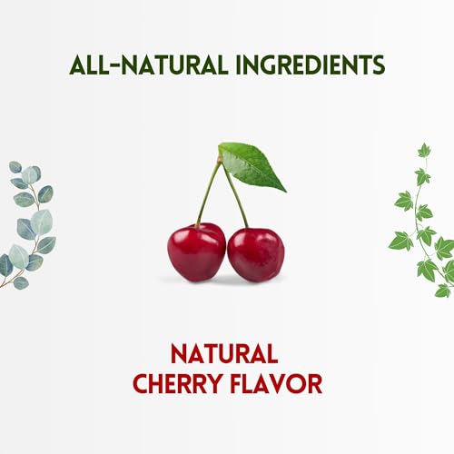 Herbion Naturals Cherry Flavor Cough Drops - Soothing Relief - 25 Count