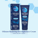 Oilatum Restoring Overnight Face Cream for Dry & Sensitive Skin (75g)