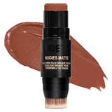 Nudestix Nudies Matte Cream Bronzer - 3-in-1 Face, Eyes & Lips Colour (Sunkissed)