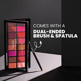 MARS Infinity Lip Palette - 16 Colors for Infinite Lipstick Shades (36g)