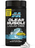 MuscleTech Clear Muscle Post Workout Recovery | Muscle Builder for Men & Women | HMB Supplements | Sports Nutrition Post Workout Recovery & Muscle Building Supplements - 42 Liquid Softgels