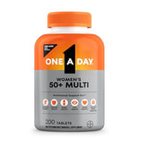 One A Day Women’s 50+ Multivitamin, 200 Tablets, Immune, Calcium, Iron & More, Excellent for Older Adults