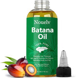 100% Pure Batana Oil for Hair Growth – Thickens & Strengthens Hair – Deeply Moisturizing Hair Oil – 4 FL OZ – Unrefined & Cold-Pressed