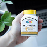 21st Century B Complex Plus Vitamin C Tablets 100 Count