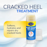 Dr. Scholl's Cracked Heel Repair Balm 2.5oz - 25% Urea for Dry Cracked Feet - Heals & Moisturizes for Healthy Feet