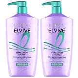 Elvive Hyaluron + Pure Shampoo & Conditioner Set by L’Oréal Paris