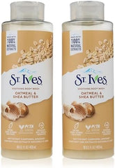 St. Ives Oatmeal & Shea Butter Body Wash (2-Pack) - Smooth & Hydrated Skin