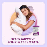 HealthyHey High Absorption Magnesium Glycinate Chelated - 300 Vegetable Capsules for Sleep & Nerve Health