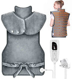 BEONE Large Electric Heating Pad - Back, Neck & Shoulder Pain Relief (100x60cm)