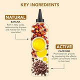 Botanic Hearth Batana & Caffeine Hair Oil - 6.7 fl oz for Fuller, Healthier Hair