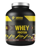 Body Builder 100% Whey Protein - 25g Protein, BCAAs, Glutamine - Chocolate Hazelnut - 4 LB