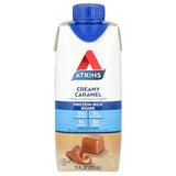 Atkins Protein-Rich Shake Creamy Caramel – 11 oz – High Protein, Low Sugar, Low Carb Shake