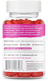 SkinnyFit Skinny Gummies Apple Cider Vinegar Gummies w/ The Mother, Healthy Weight, Immune Support, Vitamin B9, B12, Beetroot, Pomegranate, Vegan-Friendly, 60 Count