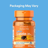 Puritan's Pride Lutein + Zeaxanthin Eye Health Supplement - 120 Softgels