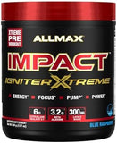 ALLMAX, IMPACT™ IGNITER XTREME, Pre-Workout, Blue Raspberry, 12.7 oz (360 g)